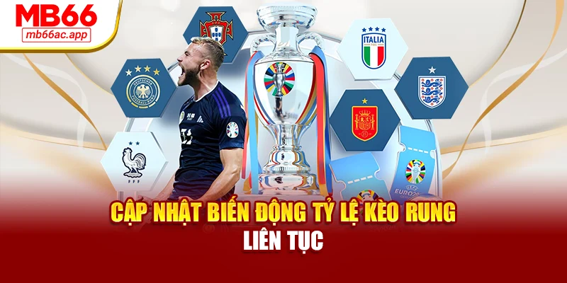 Cập nhật biến động tỷ lệ kèo rung liên tục