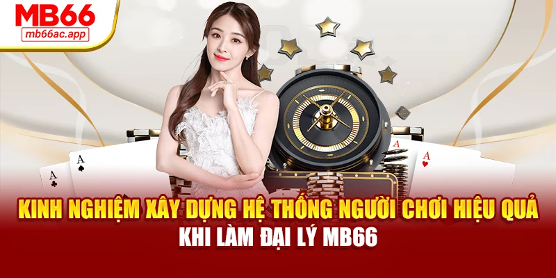 Kinh nghiệm xây dựng hệ thống người chơi hiệu quả khi làm đại lý MB66