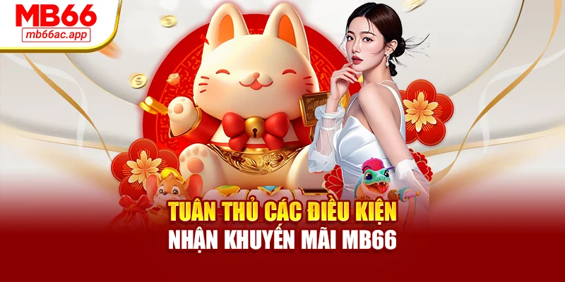 Tuân thủ các điều kiện nhận khuyến mãi MB66