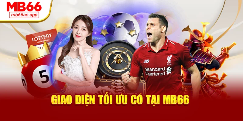 Giao diện tối ưu có tại MB66